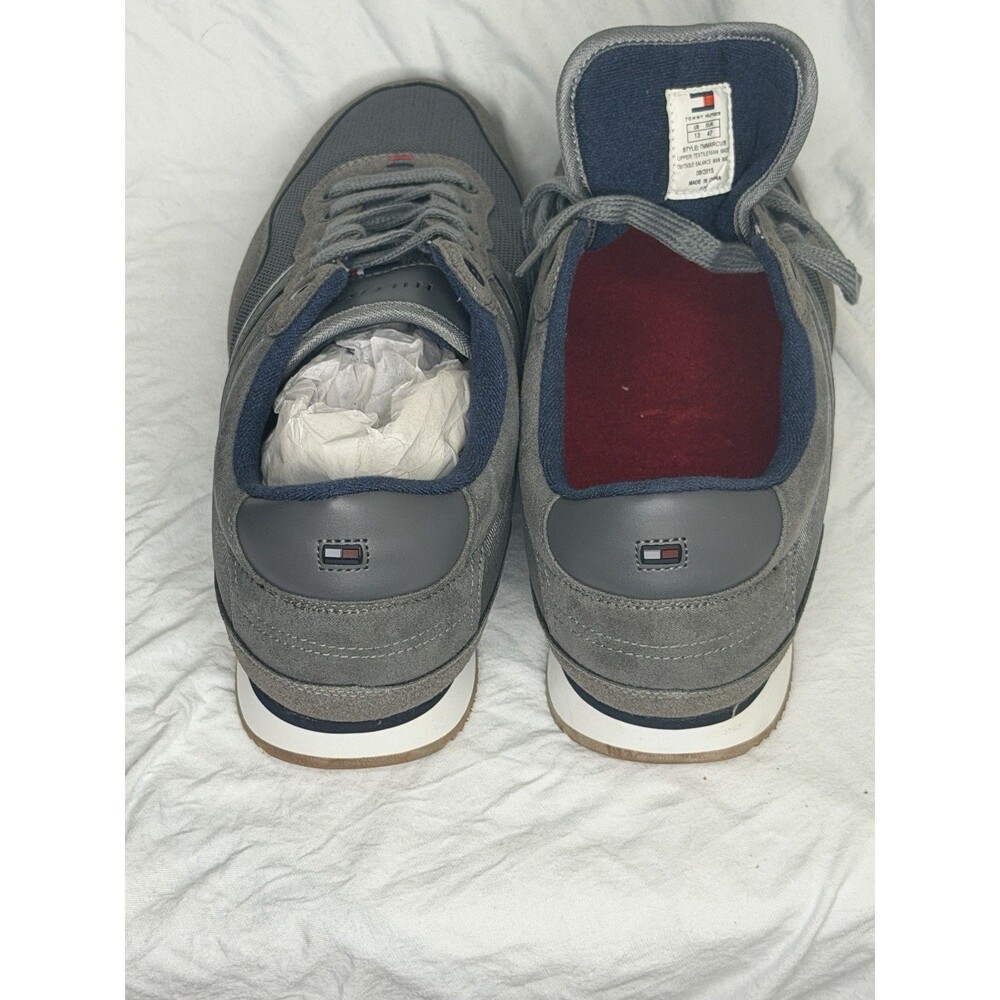 TOMMY HILFIGER TM MARCUS DARK GRAY FASHION SNEAKERS SIZE 13 NEW IN BOX - Picture 5 of 6